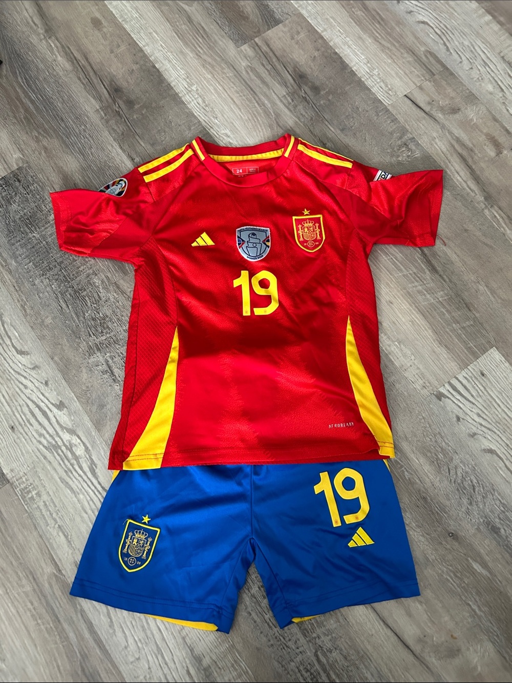 adidas Lamine Yamal Spain Soccer Jersey